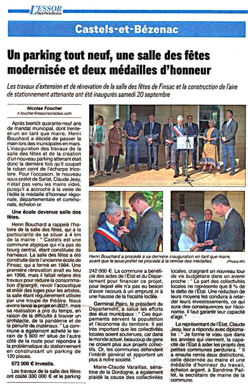 Finsac Inauguration
